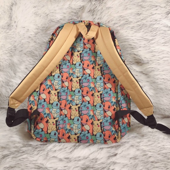 NWT Loungefly Pokémon Pikachu, Squirtle, Bulbasaur, Charmander Starter Backpack main image 10